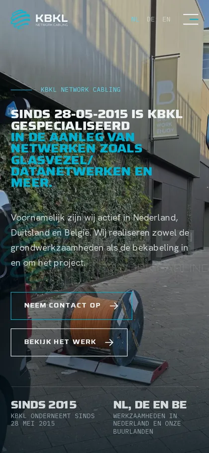 kbkl.nl op een telefoon